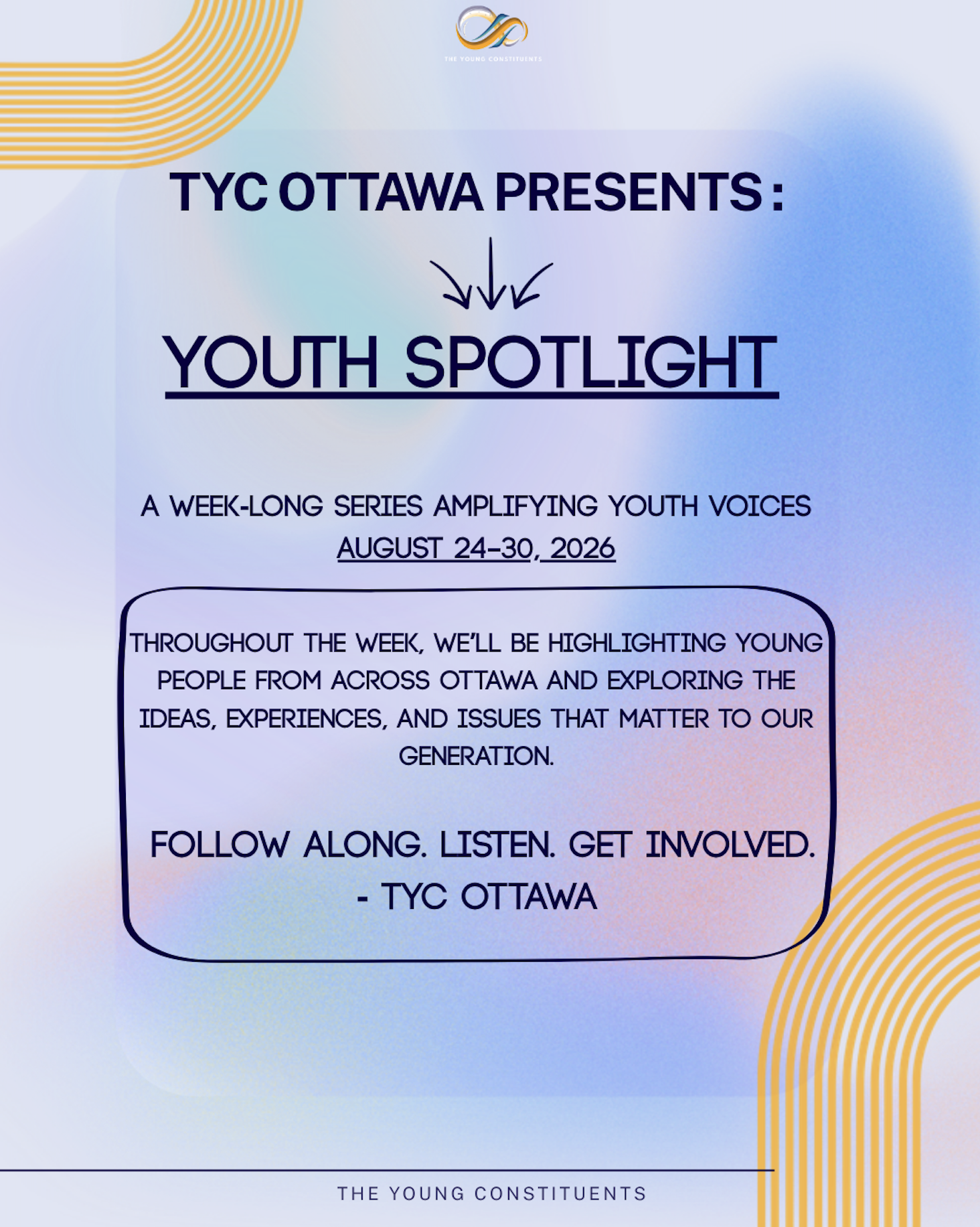 TYC Ottawa - The Youth Spotlight